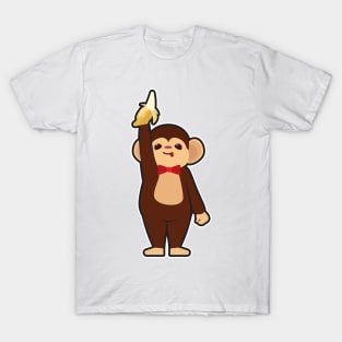 Monkey with Banana T-Shirt